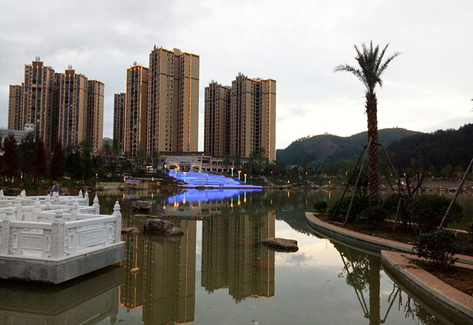 貴州省黔南苗族自治州惠水縣，聚南壹號二期工地